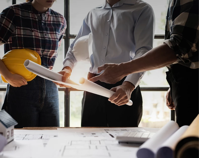 Photo of architecture team